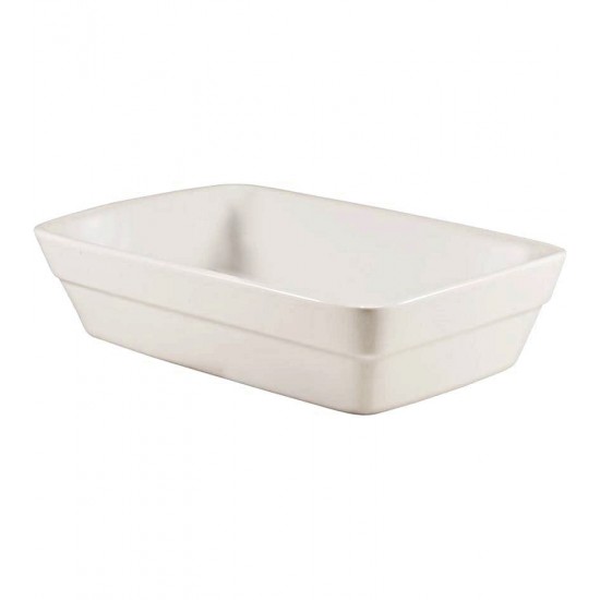 Forma 28cm 2 Litros Refratario Retangular Sem Alca Porcelana Schmidt